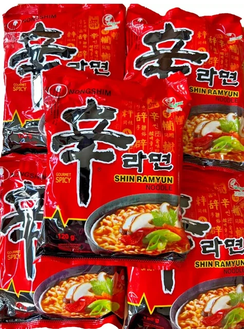 NONGSHIM INSTANT Nudelsuppe Shim Shin Ramyun Multipack 10 X 120g EUR 17 ...