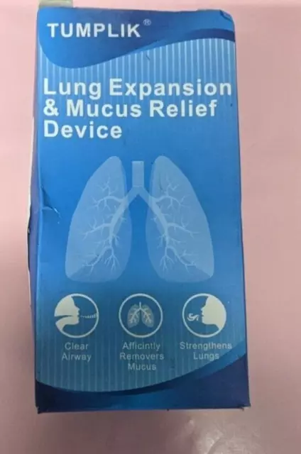 Tumplik Lung Expansion & Mucus Relief Device