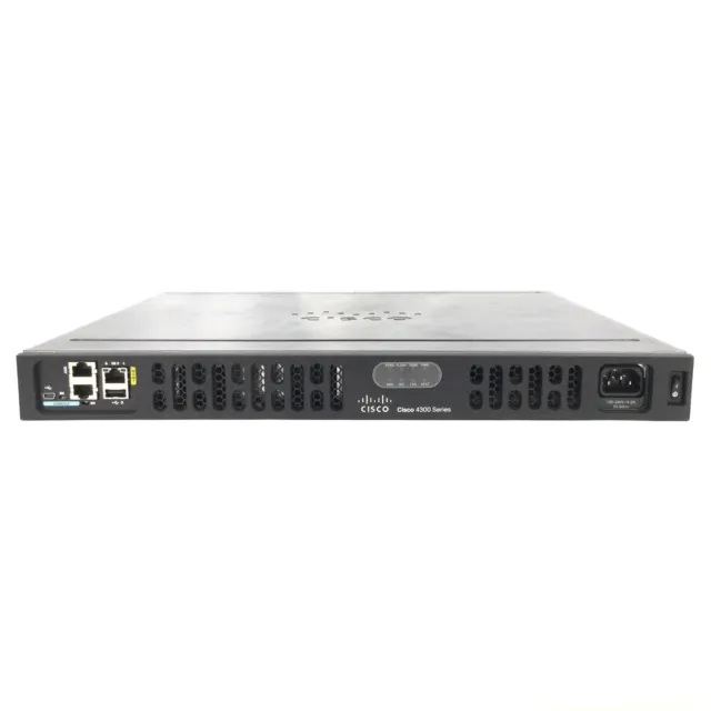 Cisco 4331 Series ISR4331/K9 ISR4331 Integrated Service Router Black Au Seller