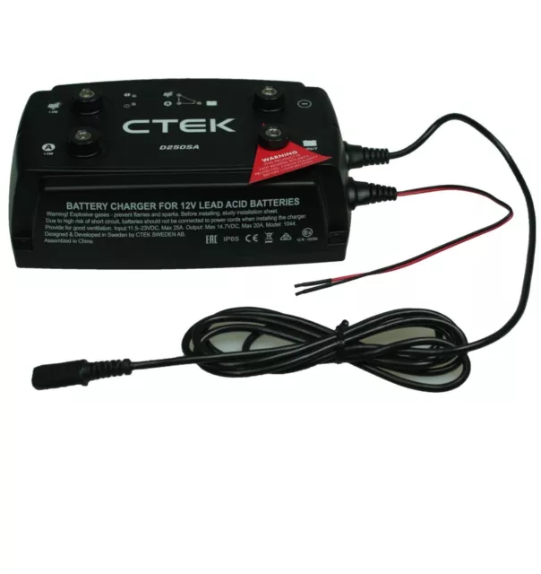 CTEK D250SE Batterieladegerät MPPT 20A Gleichstromeingängen Alternator und Solar 2