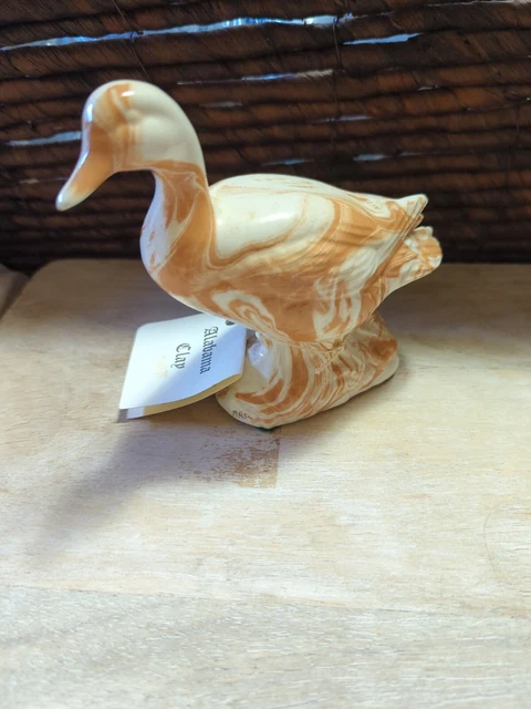 Vtg Alabama Clay Carl's Clay Art Duck