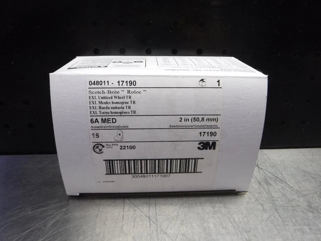 3M  2" XL-UR Unitize Medium Deburring Wheel QTY15 048011-17190 (LOC2730B)