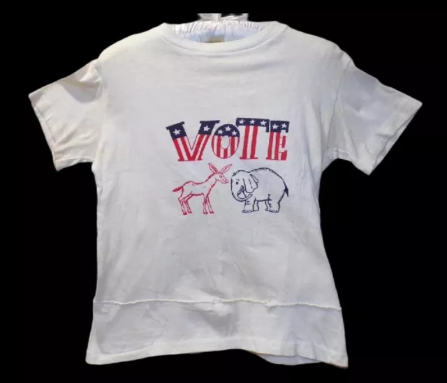 VTG 60S 70S T-Shirt Political 