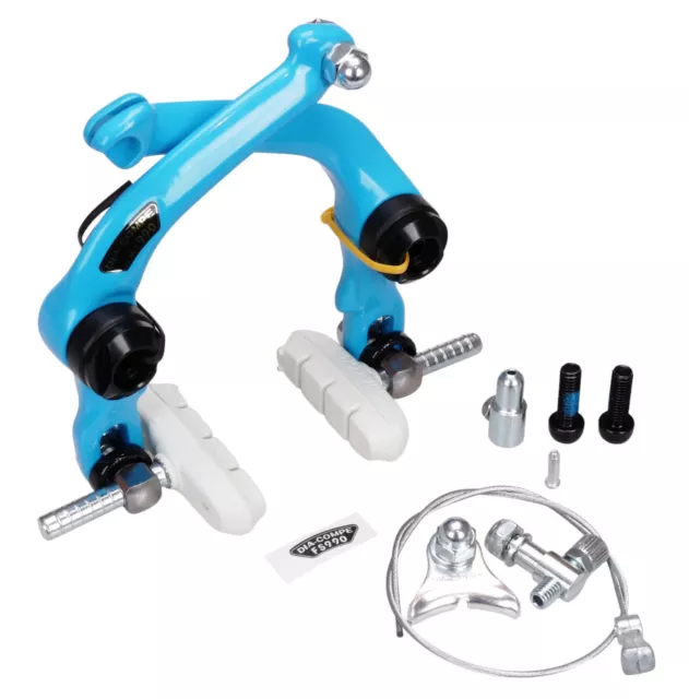 DIA COMPE BR 990 BOOMERANG BMX U brake adapter plate CHROME