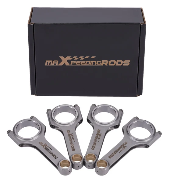 Racing 4340 EN24 Pleuel Conrods ARP 2000 Schrauben for Mazda MX-6 93-97 5.315"