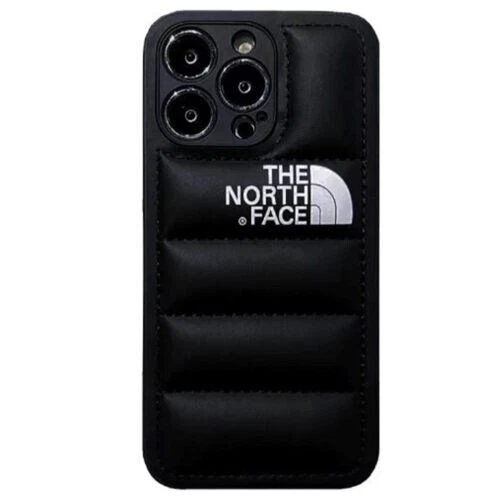 Cover Originale Iphone X XR 11 12 13 Pro Max Puffer piumino Custodia North Face
