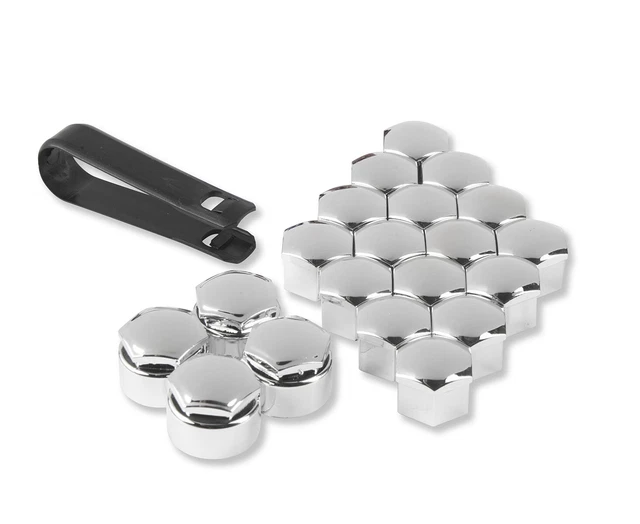 GENUINE PEUGEOT CITROEN C1 C2 C3 DS3 C4 DS4 WHEEL NUT BOLT COVERS 17mm