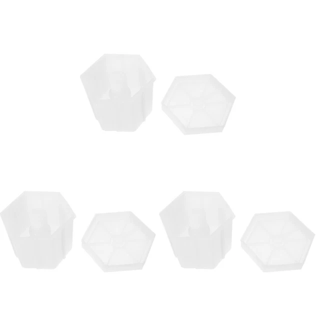 Set 3 Weiß Kieselgel Silikonform Für Lampenhalter Lampensockel
