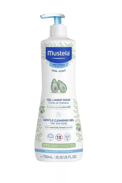 Mustela Hair & Body Gentle Cleansing Gel - 750ml