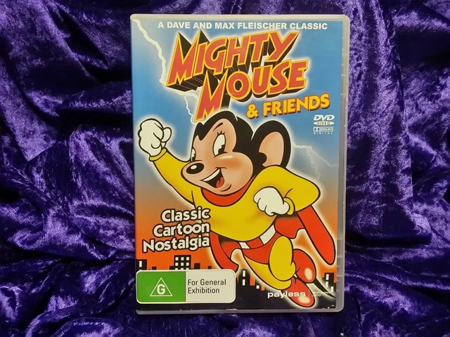 MIGHTY MOUSE AND Friends DVD 1980's RARE Vintage Cartoons EUR 13,10 ...