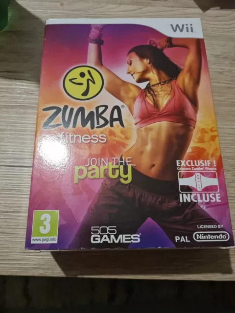 Coffret wii Zumba fitness join the party COMPLET