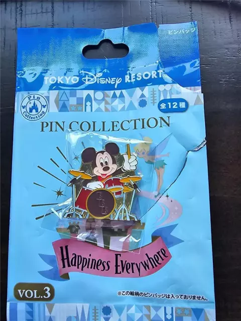 TDR Tokyo Disney Happiness Everywhere Vol. 3 - Big Band Beat Mickey Drummer Pin