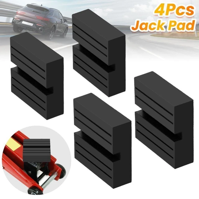 Cuscinetto In Gomma Cuscinetto In Gomma Cuscinetto Per Cric Per Auto Piattaforma Elevatrice Rotondo Blocco Per Auto Carrello Per Cric Cambio Pneumatici 1 Pezzo Nero 81176173 - Foto 2