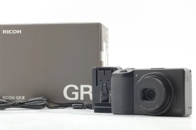 [Top MINT Box] Ricoh GR III 24.2MP APS-C Compact Digital Black Camera from Japan