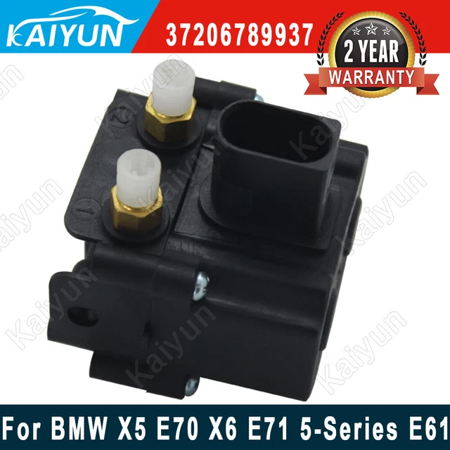 AIR SUSPENSION COMPRESSOR Solenoid Valve Block For BMW X5 E70 X6 E71