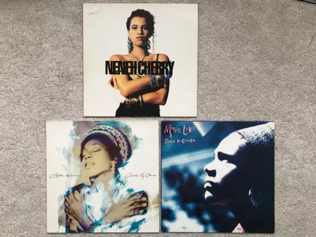 3 LPs Funk/Soul: Neneh Cherry / Oleta Adams / Monie Love