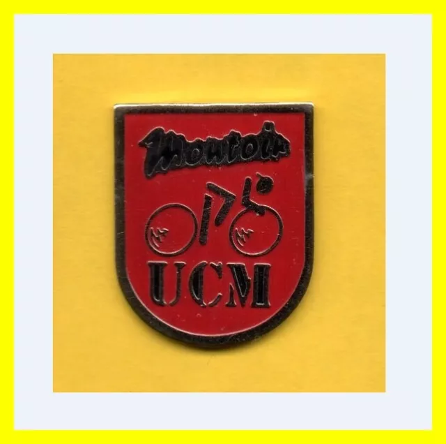 Pin's Lapel pin Pins cyclisme UCM MONTOIN Cycliste Cycling Cycle