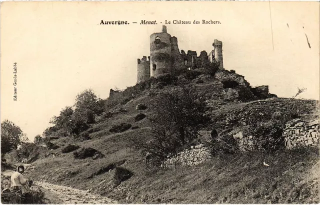 CPA Menat Le Chateau des Rochers FRANCE (1289565)