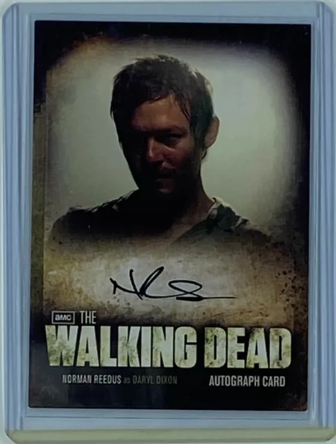 The Walking Dead Season 2 NORMAN REEDUS AUTOGRAPH CARD as DARYL DIXON