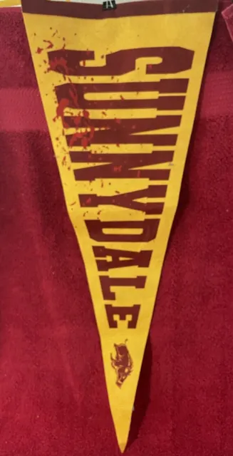 Loot Crate Exclusive Buffy The Vampire Slayer "Sunnydale" Pennant Banner Flag