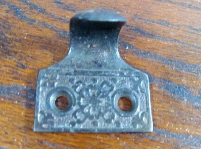 Antique Original Victorian Eastlake Cast Iron Window Sash Lift Utility Pull