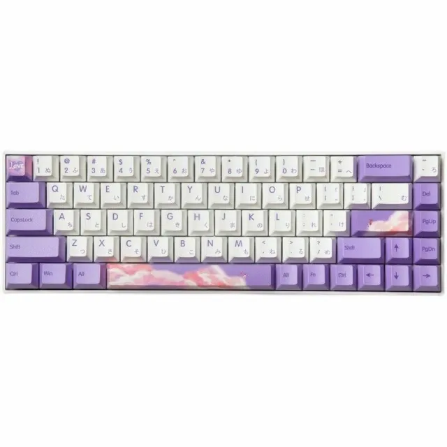 DIY Dream Purple Violet  Keycap PBT OEM Profile 139 keys Set for MX Keyboard