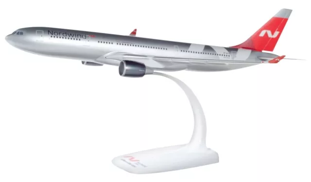 Herpa 612012 Nordwind Airlines Airbus A330-200 Desk Top Model 1/200 AV Airplane