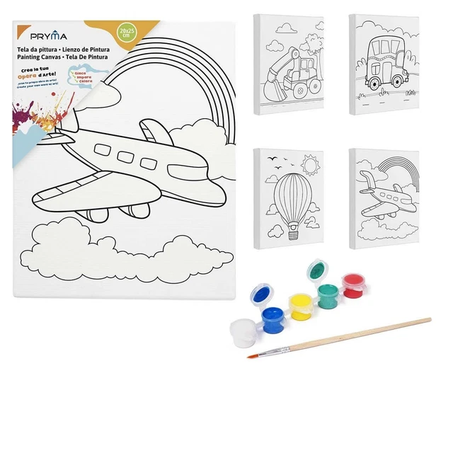 Bea's Party Set Aquiloni Da Colorare Per Bambini - Kit Completo Per Feste, Compleanni, Regalo Creativo