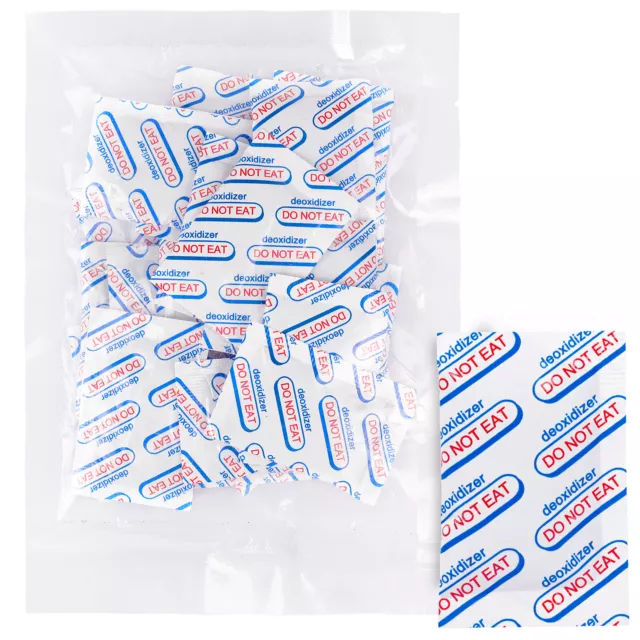 500CC Food Grade Oxygen Absorbers for Vacuum Mylar Bags Long Term Food Storage