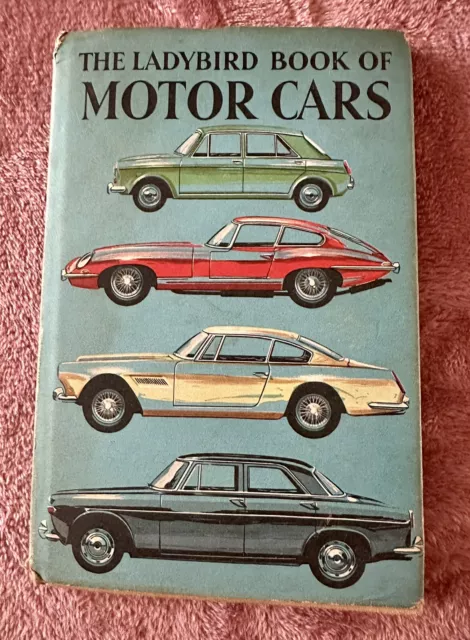 Ladybird Book of Motor Cars 1963 revised edition, series 584, 2/6, DJ, Tally 100