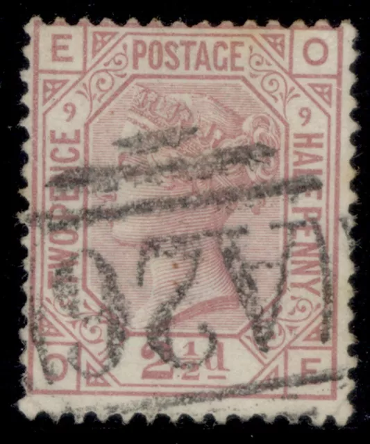 GIBRALTAR QV SG Z26, 2½d rosy mauve, FINE USED. Cat £22. A26 PLATE 9