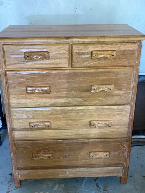 1950s Ranch Oak Brandt Cowboy Monterey Furniture Bedroom Set (7 pieces)