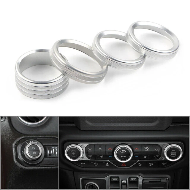 Manopole Aria Condizionata BMW Con Strass - Accessorio Interno Bling (Set Da 3, Stile B, Oro)