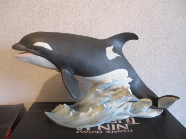 Porzellanfigur Orca Wal von Kaiser Porzellan Limitiert.