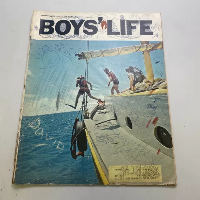 BOYS LIFE Scouts November 1969 Nov 69 JEFF GRIFFEN PEGGY SIMPSON CURRY