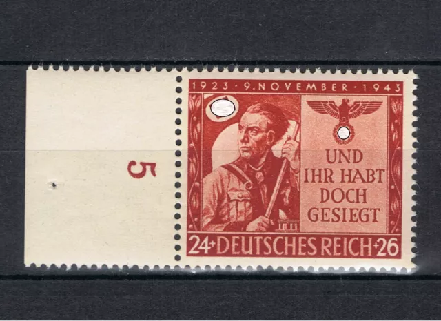 Deutsches Reich Briefmarken Michel Nr. 863 Rand Postfrisch