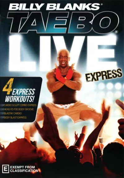 BILLY BLANKS: TAE Bo Live Express DVD $34.99 - PicClick AU