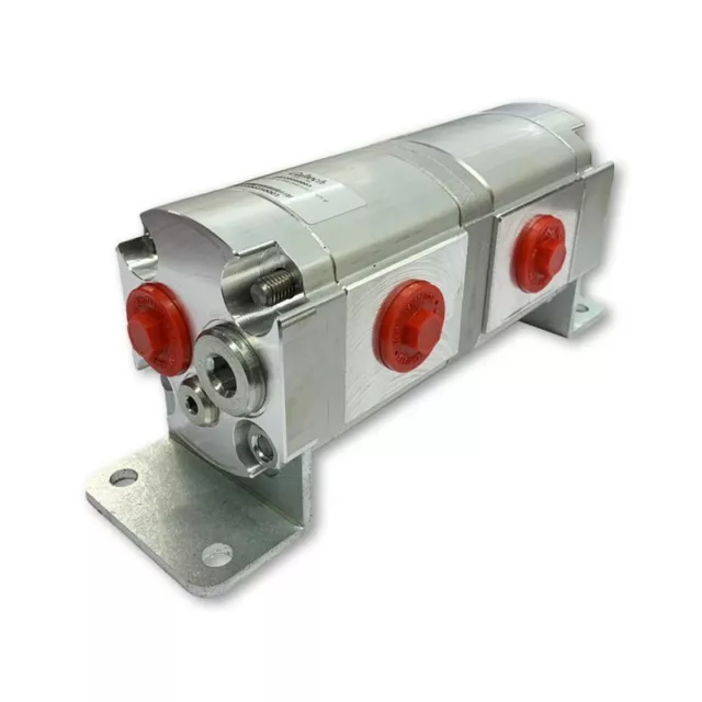 Geared Hydraulic Flow Divider 2 Way Valve, 26cc/Rev, with Centre Inlet