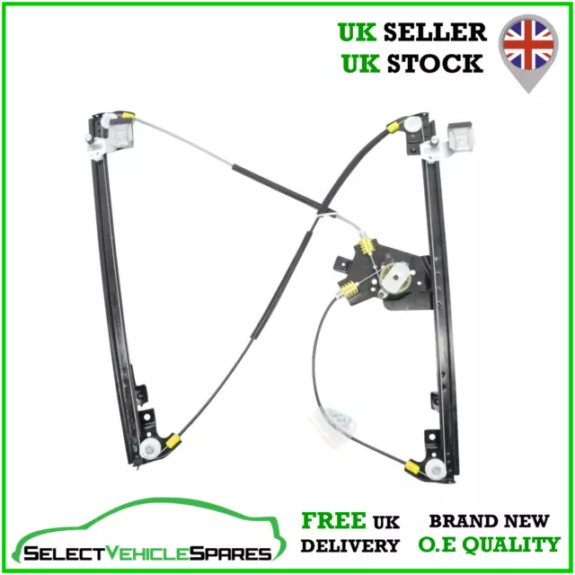 New Peugeot Expert Mk2 Van Drivers Side Right Electric Window Regulator 2007-16