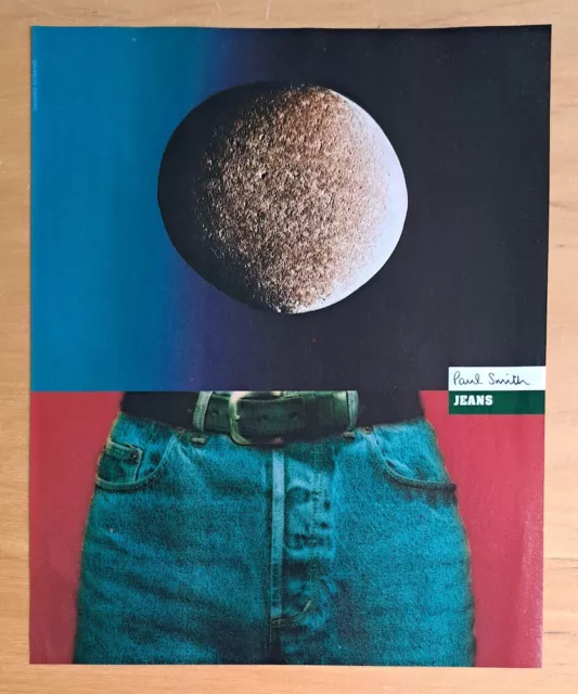 Paul Smith Jeans Magazine Ad Advert Vintage Fashion