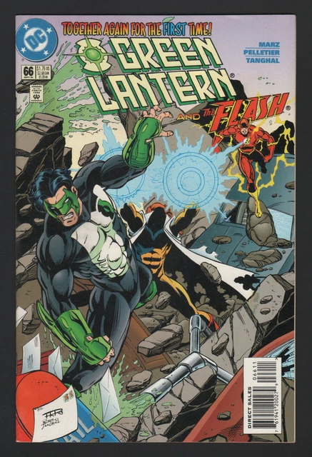 GREEN LANTERN #66, 3RD SERIES, 1995, DC Comics, NM- CONDITION, THE FLASH!