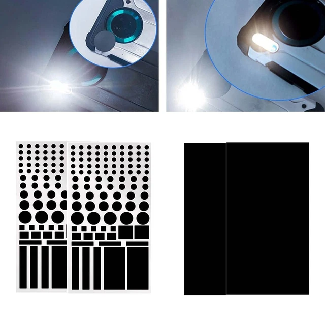 Lichtdimmer Aufkleber 8x4 Zoll Lichtdichtungs Aufkleber für Auto Elektronik