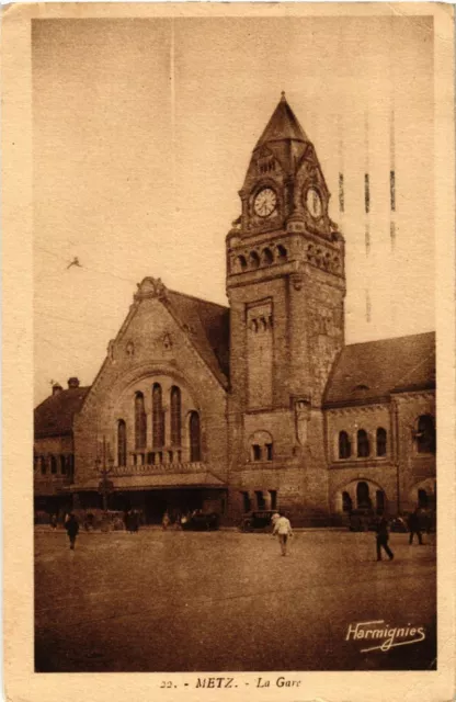 CPA AK METZ - La Gare (651139)
