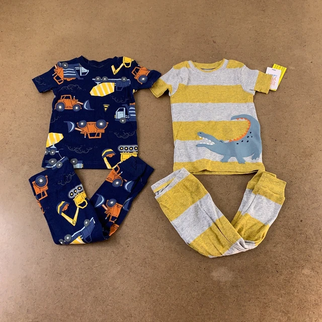 Just One You Carters Baby Boy 18 Months 4 Piece Pajama Set Set