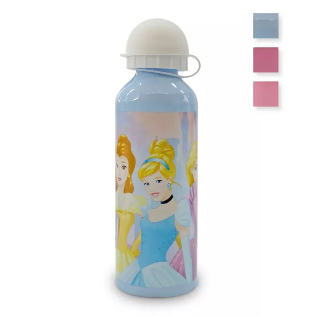 BORRACCIA BAMBINI DISNEY Princess bottiglia in allumino con beccuccio 500ml  4962 EUR 20,99 - PicClick IT