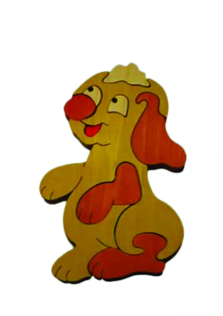 Wooden Jigsaw Puzzle for toddler Animal Educational Toy Montessori, 3D puzzle