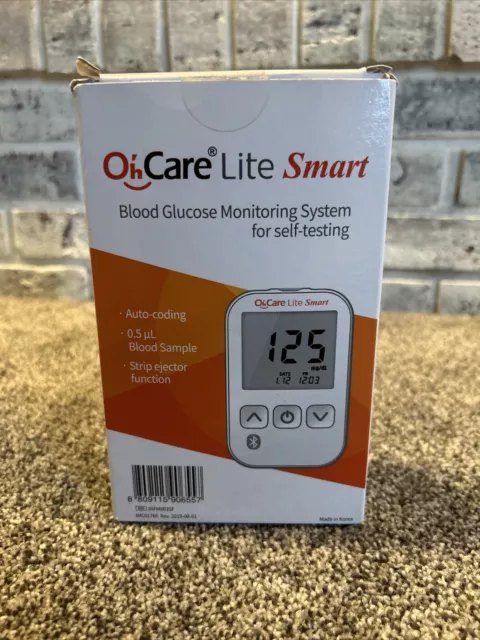 3 OhCare Blood Glucose Monitoring Systems Sugar Monitors Test Diabetes Diabetic