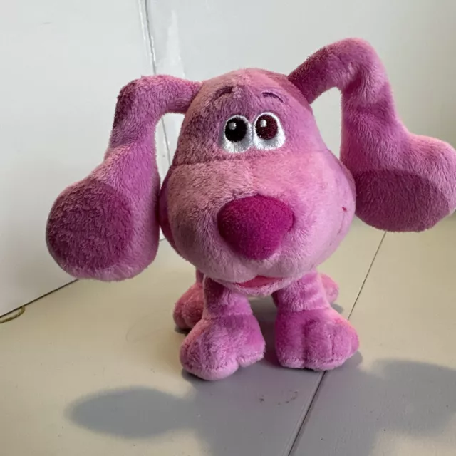 BLUES CLUES & You Plush Magenta Stuffed Animal Pink Dog Nickelodeon ...