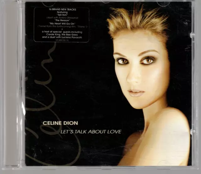 Lets Talk About Love - Celine Dion - 1997 Sony Musik - 16 Titel - #CD9