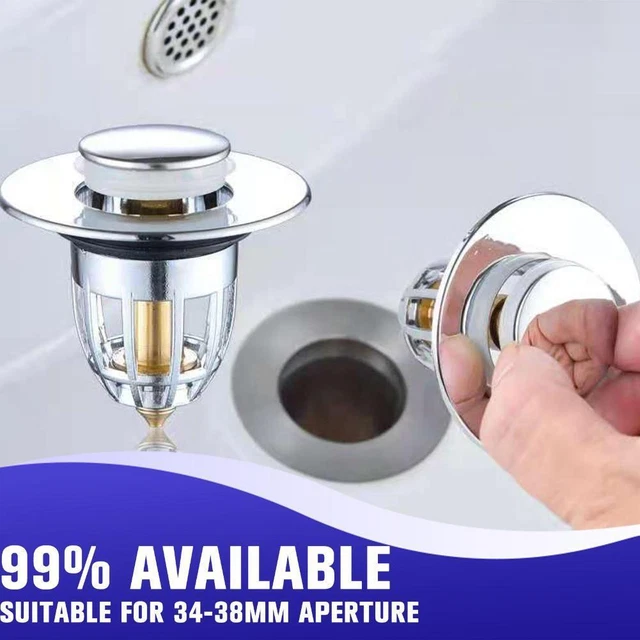 Tappo spina lavandino bagno impermeabile lavabo filtro rimbalzo scarico nucleo Q1R1